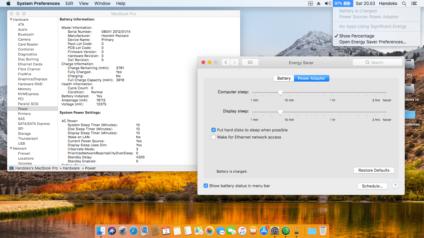 HP EliteBook 8460P [Intel HD 3000] 5